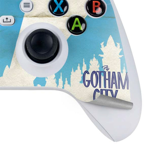 DC Comics Bombshells Batgirl- Fly Gotham City Airlines Xbox Series S Controller Skin